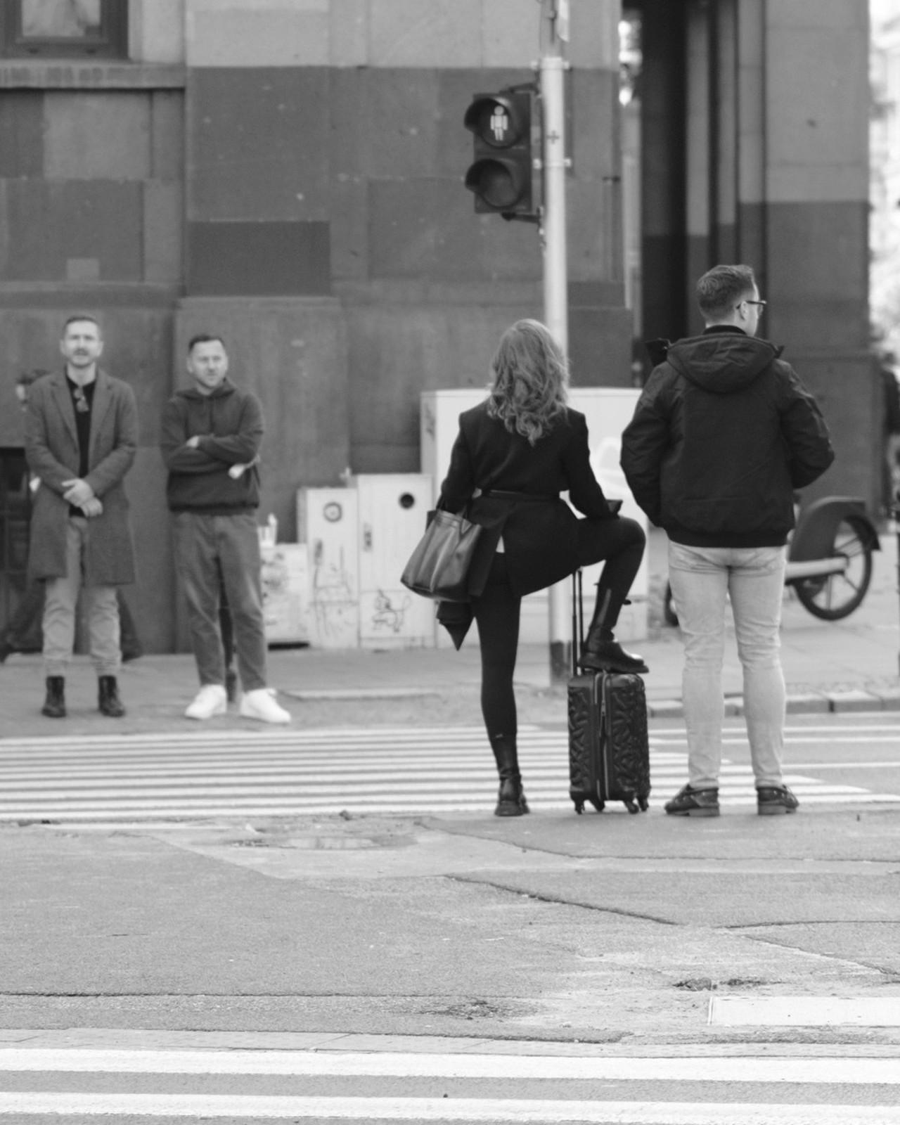 The Pause Between Steps