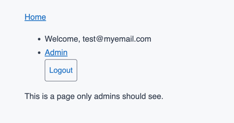 Admin page unprotected