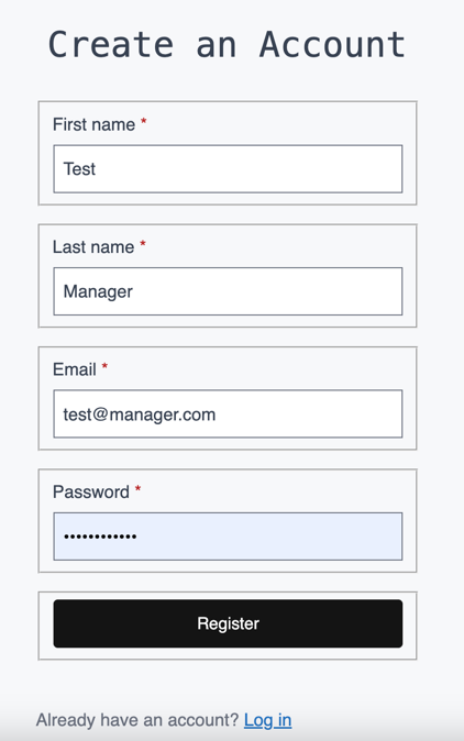 Creating a second account for testing permissions